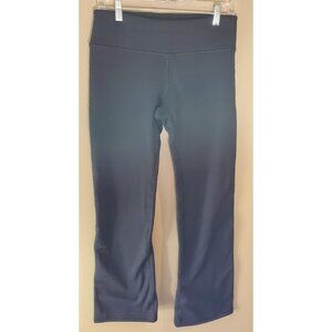 Women's Black Athleta Flare Pants, Size M Athleisure Active